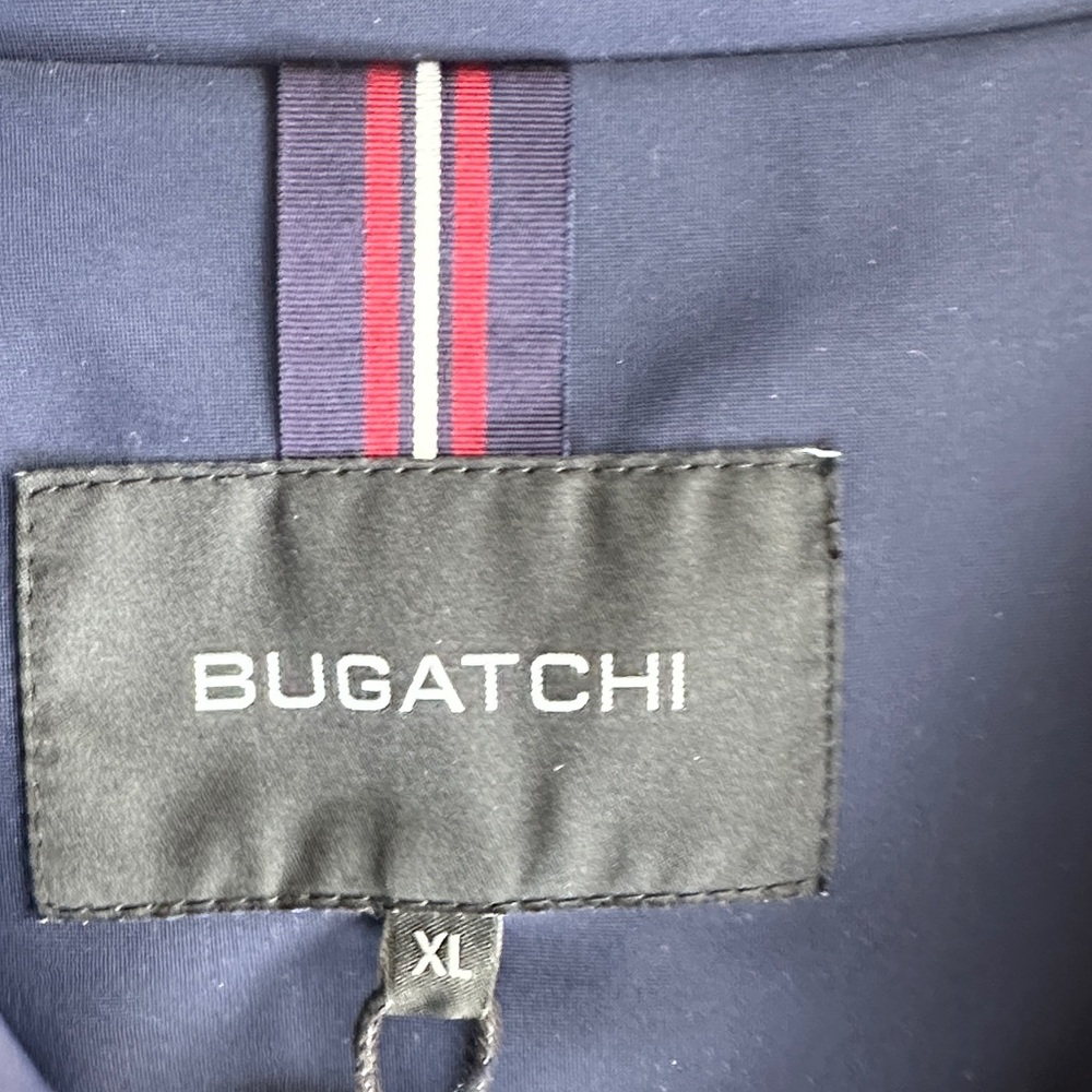 Bugatchi Dark Blue Performance Jacket - Picture 7 of 11